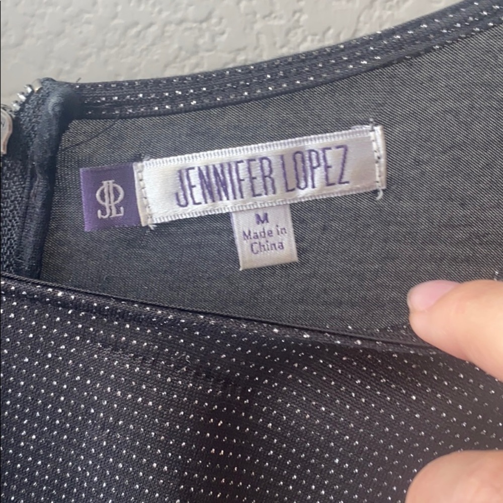 JLO Black blouse with a sparkly top - Picture 3 of 4